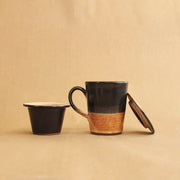 Infusion Mug Set - Black, Beige